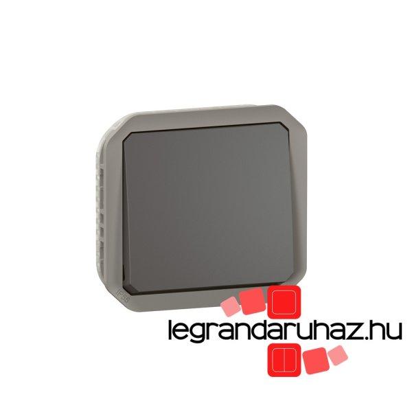 Legrand Plexo 55 váltókapcsoló 10A, antracit, Legrand 069801L