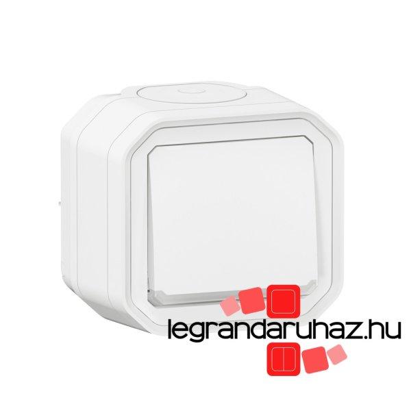 Legrand Plexo 55 süllyesztett egypólusú nyomó jelzőfénnyel 10A,
összeszerelt, fehér, Legrand 069823L