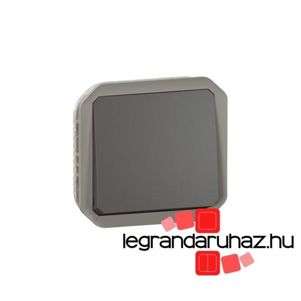 Legrand Plexo 55 váltóérintkezős nyomó 10A, antracit, Legrand 069841L