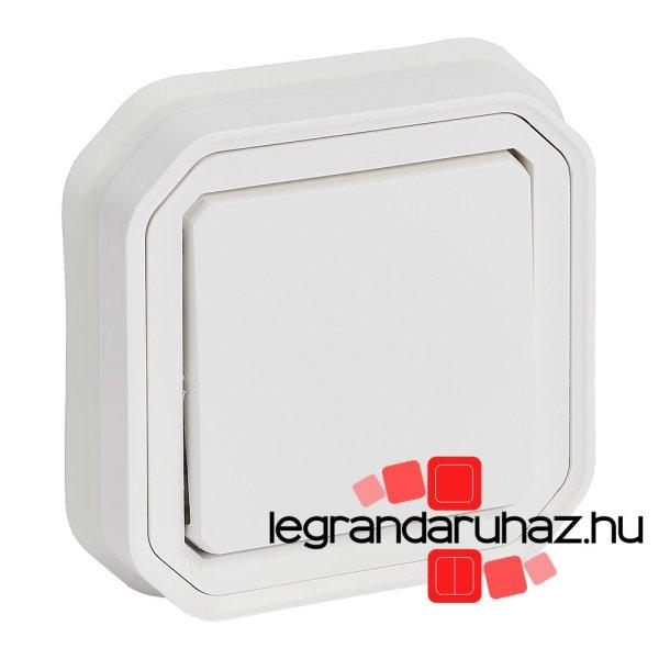 Legrand Plexo 55 süllyesztett váltókapcsoló rögzítőkörömmel 10A,
összeszerelt, fehér, Legrand 069852L