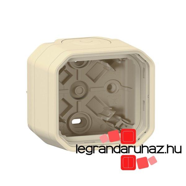 Legrand Plexo 55 falon kívüli 1-es doboz, membrános, elefántcsont, Legrand
069863L