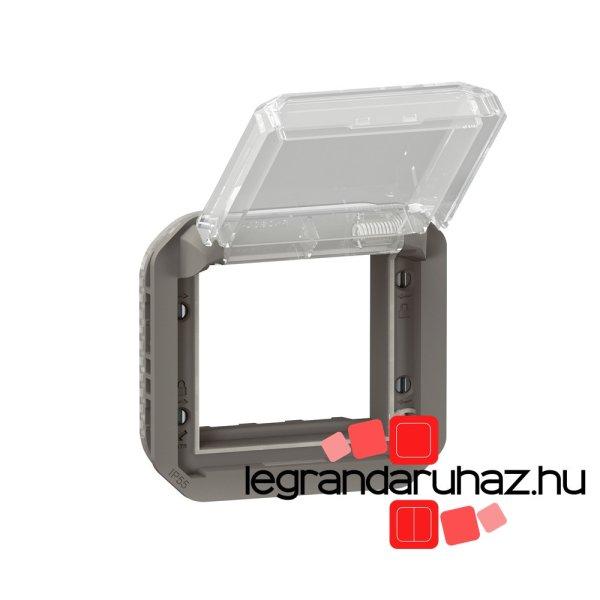 Legrand Plexo 55 Program Mosaic adapter füstszínű csapófedéllel, antracit,
Legrand 069880L