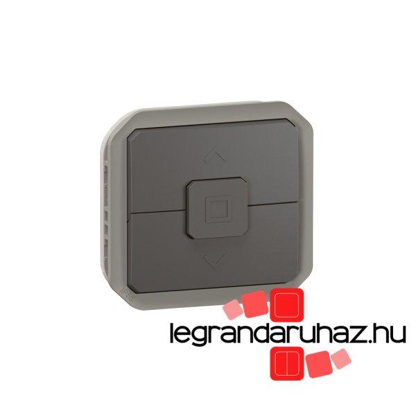 Legrand Plexo 55 redőnykapcsoló direkt vezérlésű motorokhoz (3 állású)
6A, antracit, Legrand 069898L