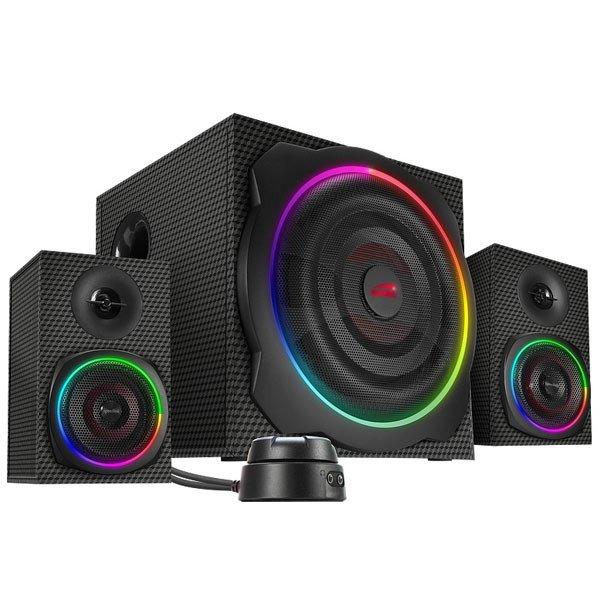 Speedlink Gravity Carbon RGB 2.1 Hangszórók és subwoofer, fekete