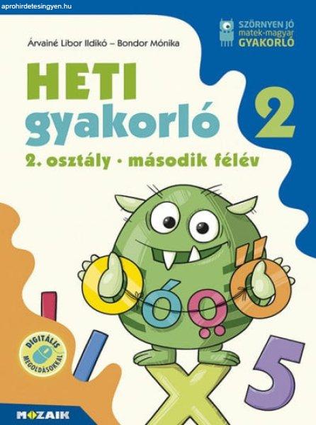 Heti gyakorló 2. osztály - második félév - Magyar és matek
gyakorlófeladatok