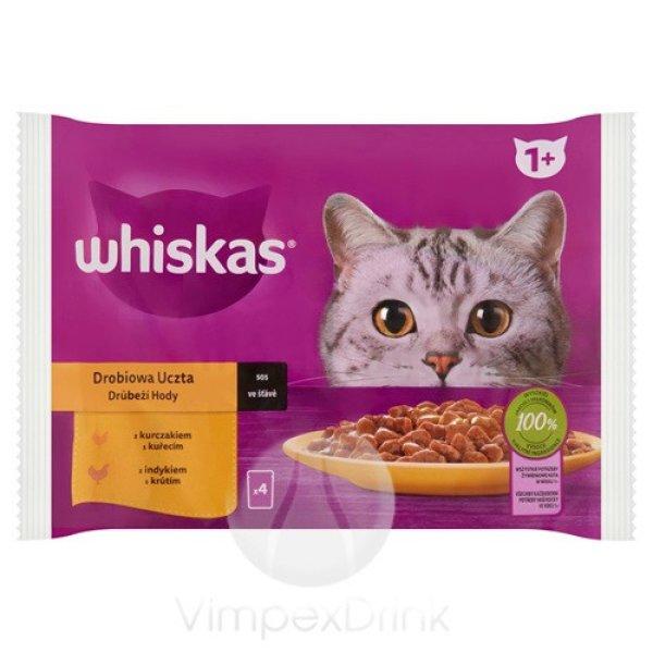 WHISKAS alutas 4-pack Baromfi 4*85g