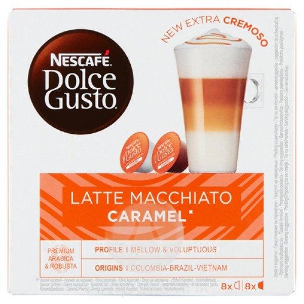 NESCAFÉ Dolce Gusto kapszula Latte Macchiato Caramel 145,6g