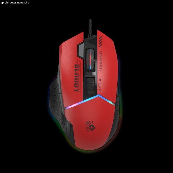 A4-Tech Bloody W95 Max Sports RGB Gaming Mouse Red