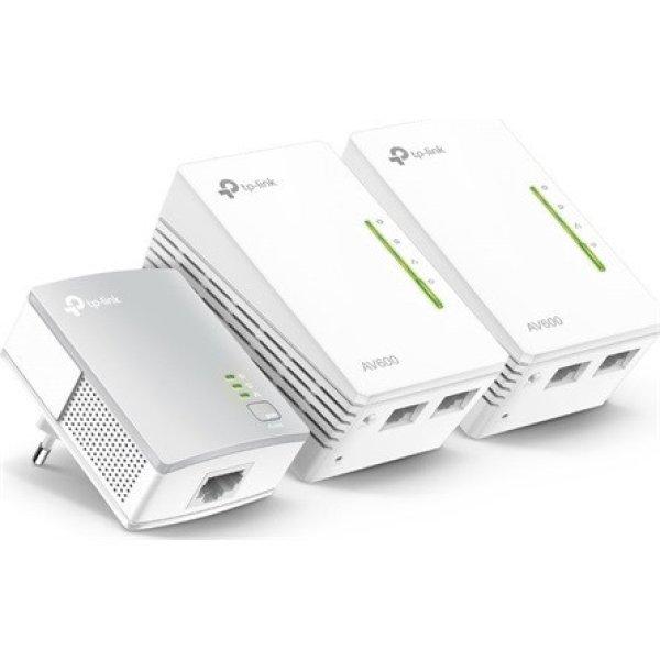 TP-Link TL-WPA4220 300Mb/s AC (220-240V) Wi-Fi powerline range extender KIT
(3db)