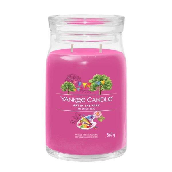 Yankee Candle Illatgyertya Signature nagy Art In the Park 567 g