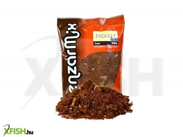 Benzar Mix Ready Carp Groundbait Kész Etetőanyag Scopex 1000g