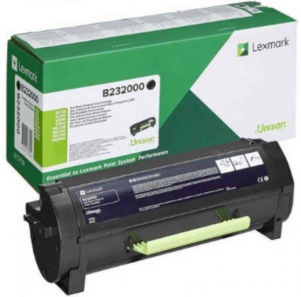 Lexmark B2338/B2442 eredeti fekete toner (B232000), ~3000 oldal