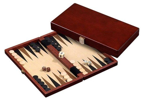 Backgammon Naxos szett 28,5x15cm