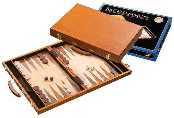 Backgammon bőrönd