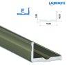 LED Alumnium Profil Szles L alak [E] Bronz 1 mter