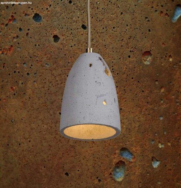 FEBE VOLCANO XS Beton Lámpa Rozsdás-szürke