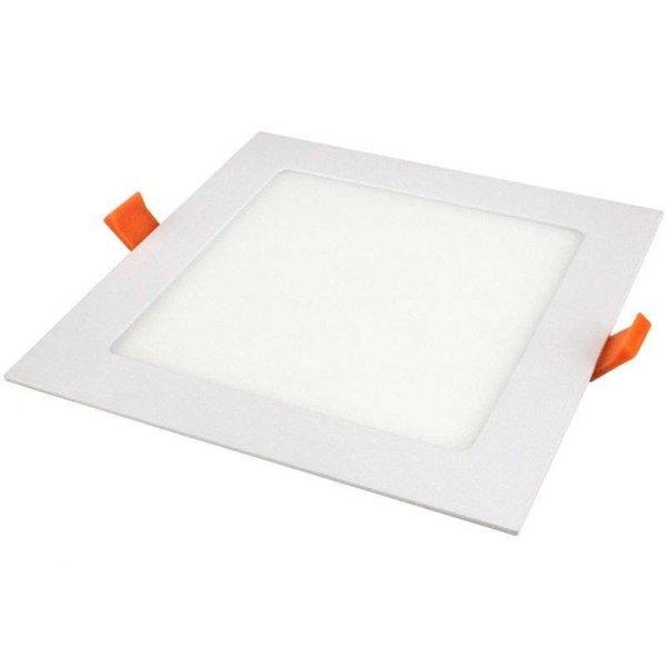 NEDES beépíthető mini led panel négyszögletes 24W meleg fehér - külső
táppal