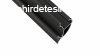 LED Alumnium Profil CONVA Fekete 3 mter