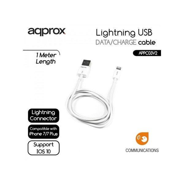 APPROX Kábel - USB to Lightning (Apple, iPhone, iPad)