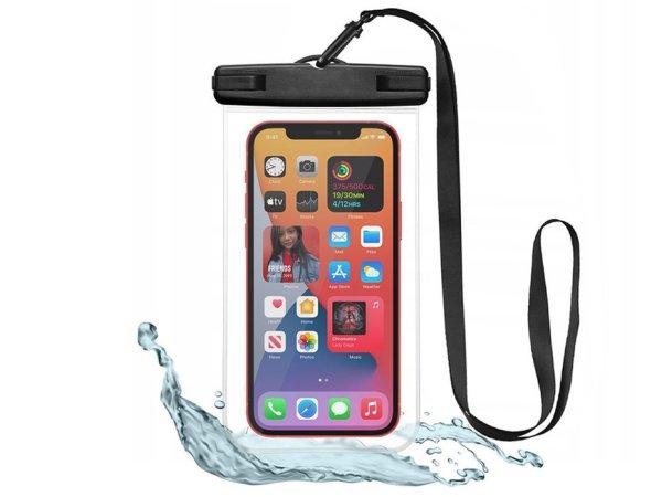 Univerzális vízálló védőtok max. 6,9'' méretű készülékekhez
- Tech-Protect Universal Waterproof Case - fekete/átlátszó (ECO csomagolás)