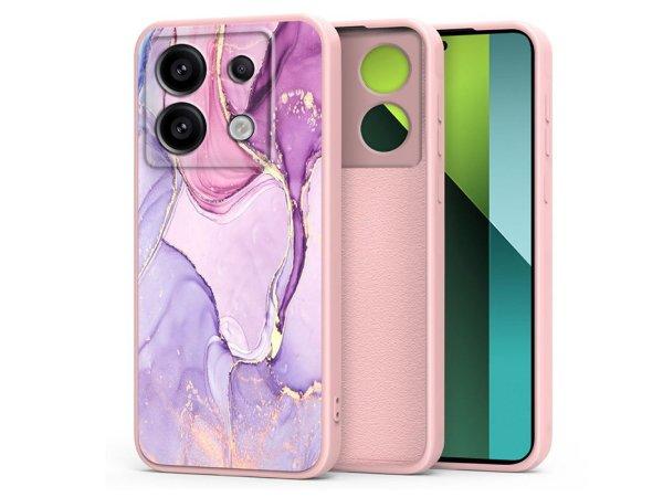 Xiaomi Redmi Note 13 Pro 5G/Poco X6 5G szilikon hátlap - Tech-Protect Icon -
marble