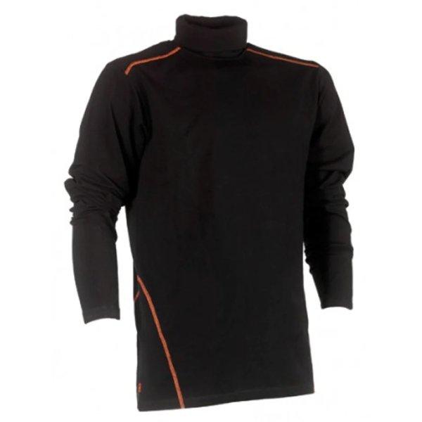 HEROCK Lotis Roll neck, T-shirt long sleeve, black, M - garbó nyakú
hosszúujjú póló, fekete, M