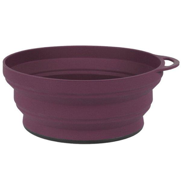 Lifeventure szilikon összecsukható tál Ellipse Flexi Bowl, lila