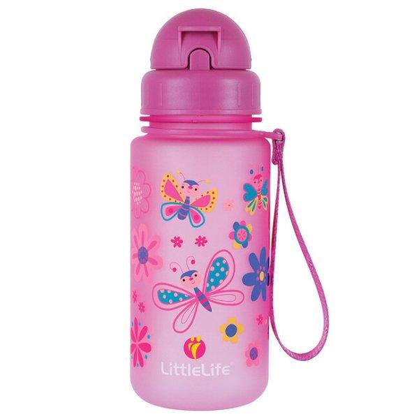 LittleLife baba vizes palack 400ml, pillangó