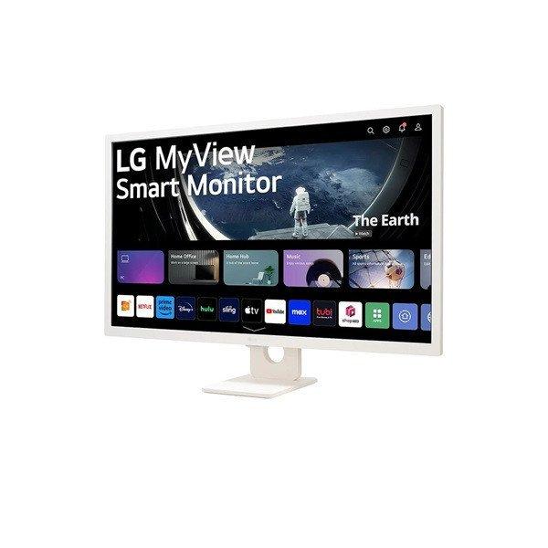 LG Monitor 32" Smart - 32SR50F-W (IPS; 16:9; 1920x1080; 8ms; 250cd; HDMI,
USB, Bluetooth, Hangsz., HDR, webOS, Airplay)