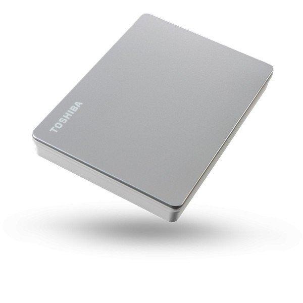 Toshiba Külső HDD 2.5" - 1TB Canvio Flex Ezüst (USB3.2 Gen 1. (USB-A,
USB Type-C; ~5Gbps; exFAT+; Mac kompatibilis)