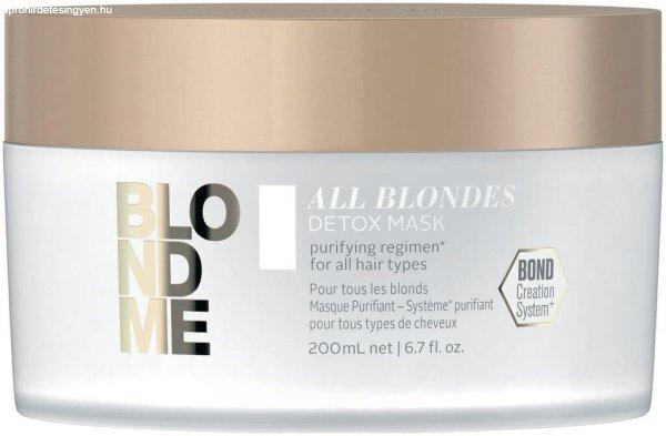 Schwarzkopf Professional Méregtelenítő maszk szőke hajra
All Blondes (Detox Mask) 500 ml