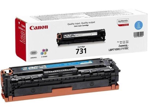 Canon CRG731 EREDETI TONER CIÁN 1.500 oldal kapacitás