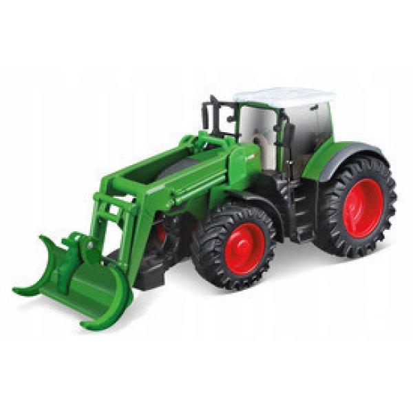 Bburago Fendt 1050 Vario traktor fakitermelő markolóval