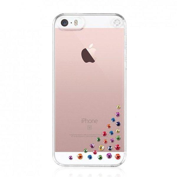 Swarovski tok Diffusion for iPhone SE/5s/5 - Rainbow Mix