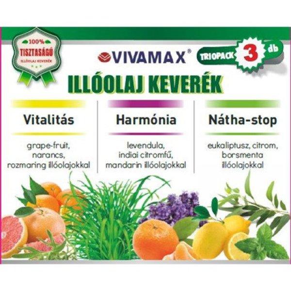 Vivamax Illóolaj keverék Triopack 3x10 ml