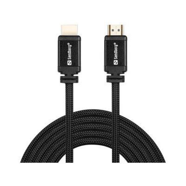 SANDBERG HDMI kábel, HDMI 2.0 19M-19M, 5m