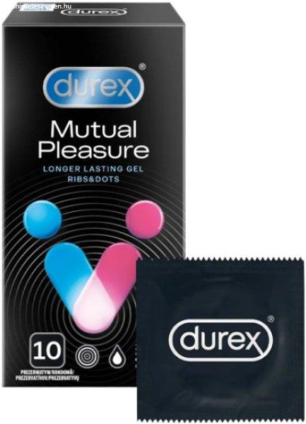 Durex Mutual Pleasure – bordázott óvszerek (10 db)