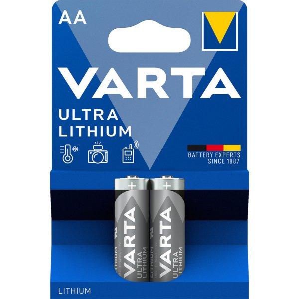 Elem AA ceruza LR6 2 db/csomag, Varta Ultra Lithium