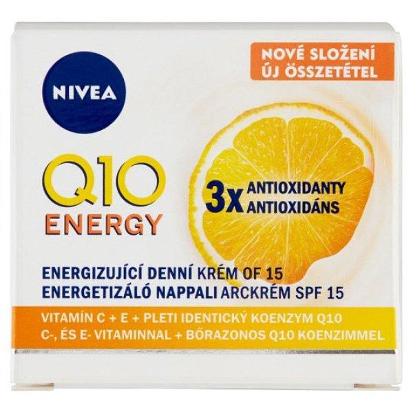 Nivea arckrém 50ml Q10Power Energ. Nap.