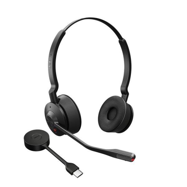 Jabra Engage 55 UC Stereo Headset Black