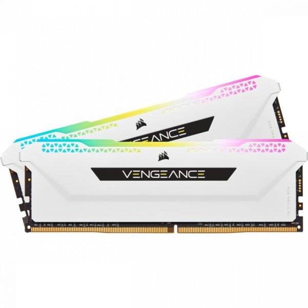 Corsair 16GB DDR4 3200MHz Kit(2x8GB) Vengeance RGB Pro SL White