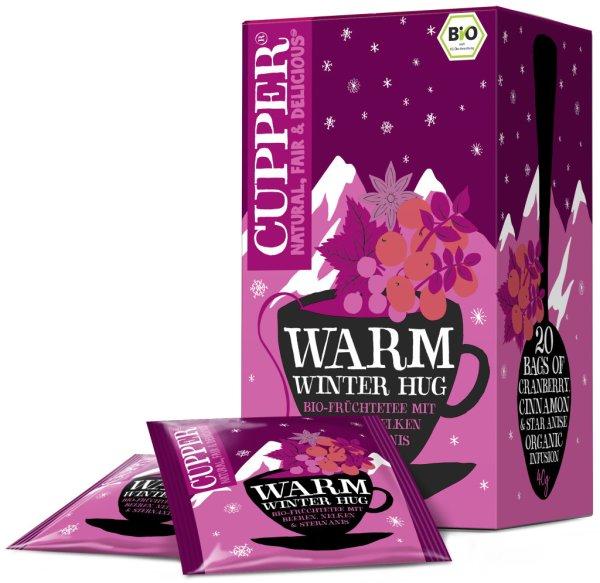 Cupper bio warm winter hug xmas limited edition téli bogyós gyümölcsös tea
40 g