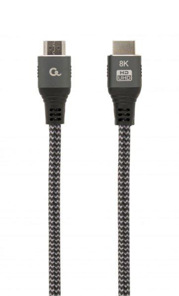 Gembird CCB-HDMI8K-2M Ultra High Speed HDMI cable with Ethernet 8K Select Plus
Series 2m Grey