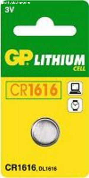 GP CR1616 Lítium Gombelem 1db/csomag