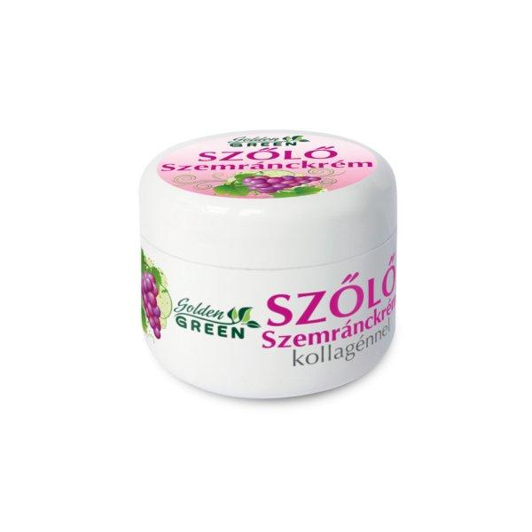 Golden Green szőlő szemránckrém kollagénnel 30 ml