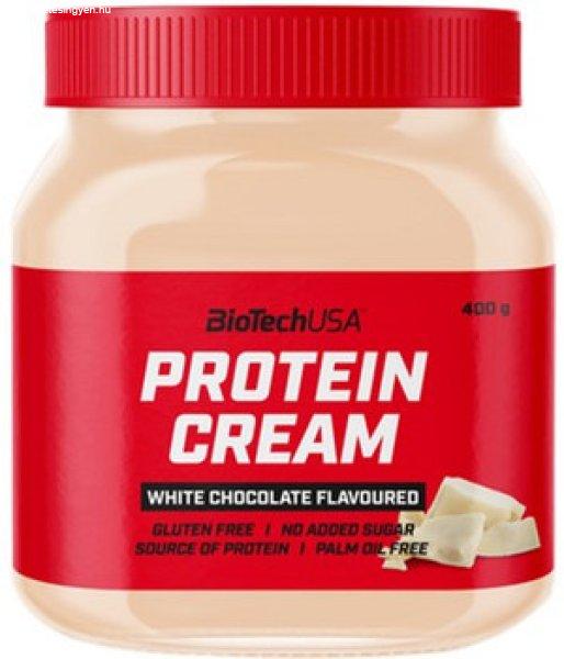 BiotechUSA Protein Cream 400g fehércsokoládé