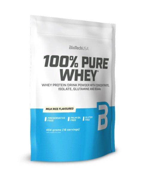 BiotechUSA 100% Pure Whey 454g tejberizs