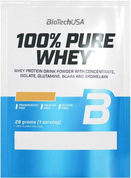 BiotechUSA 100% Pure Whey 28g almás pite