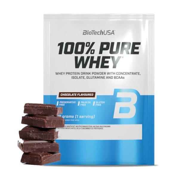 BiotechUSA 100% Pure Whey 28g csokoládé