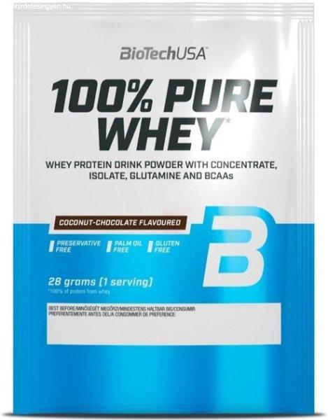 BiotechUSA 100% Pure Whey 28g kókusz-csokoládé